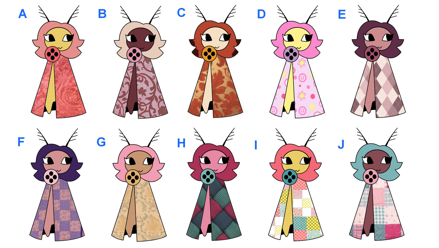 Moth - Colour tests Moth - Colour tests