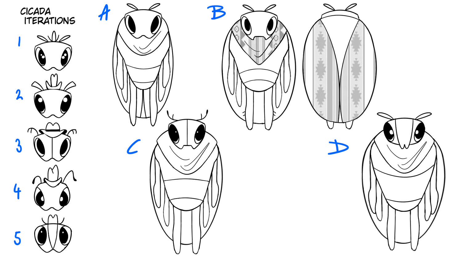 Cicada - iterations Cicada - iterations