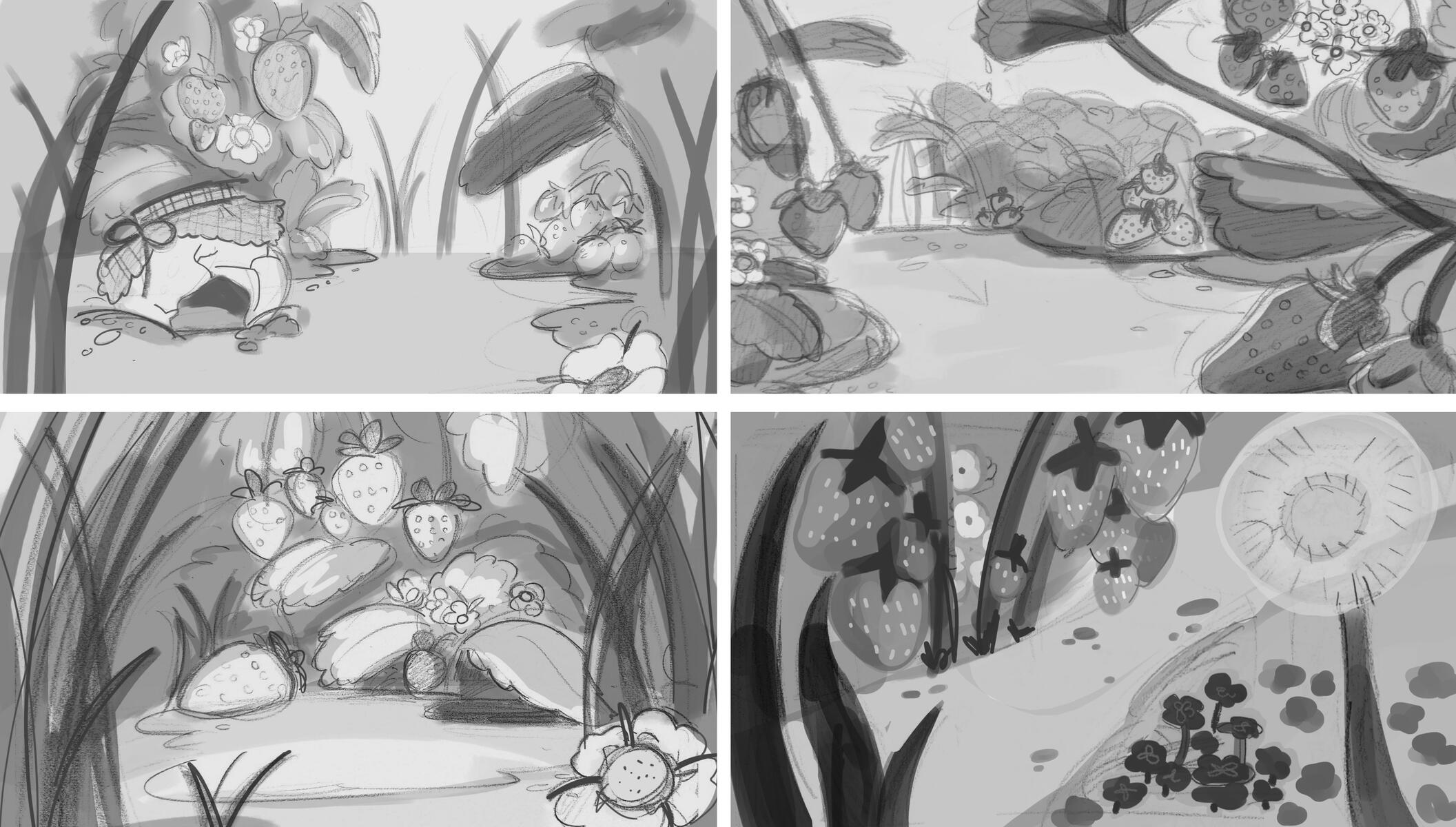 Strawberry patch - thumbnails Strawberry patch - thumbnails