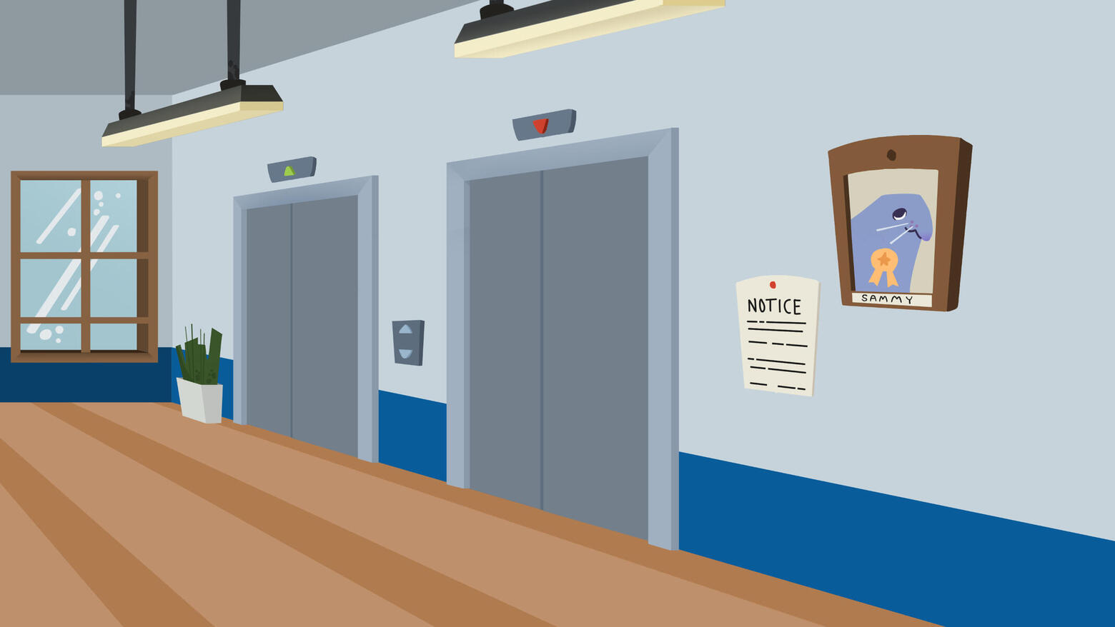 Port of Myths - Hallway